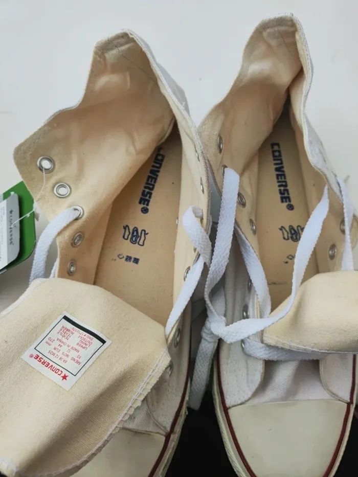 Basket converse blanche taille 44 - photo numéro 7