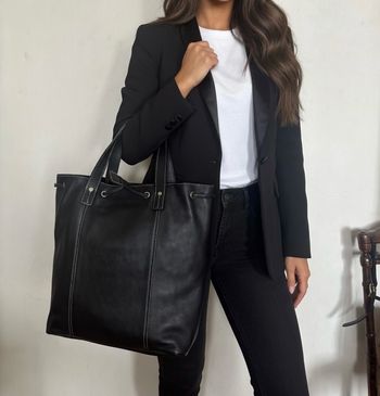 LONGCHAMP  Sac cabas cuir souple et léger excellent état 