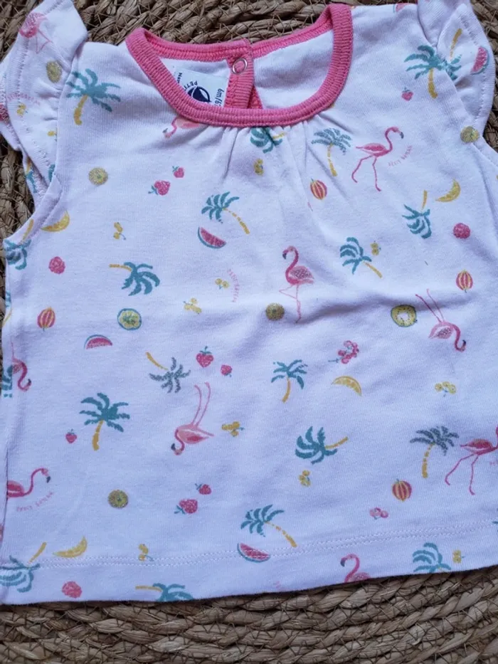 Tee-shirt petit bateau 6mois - photo numéro 5