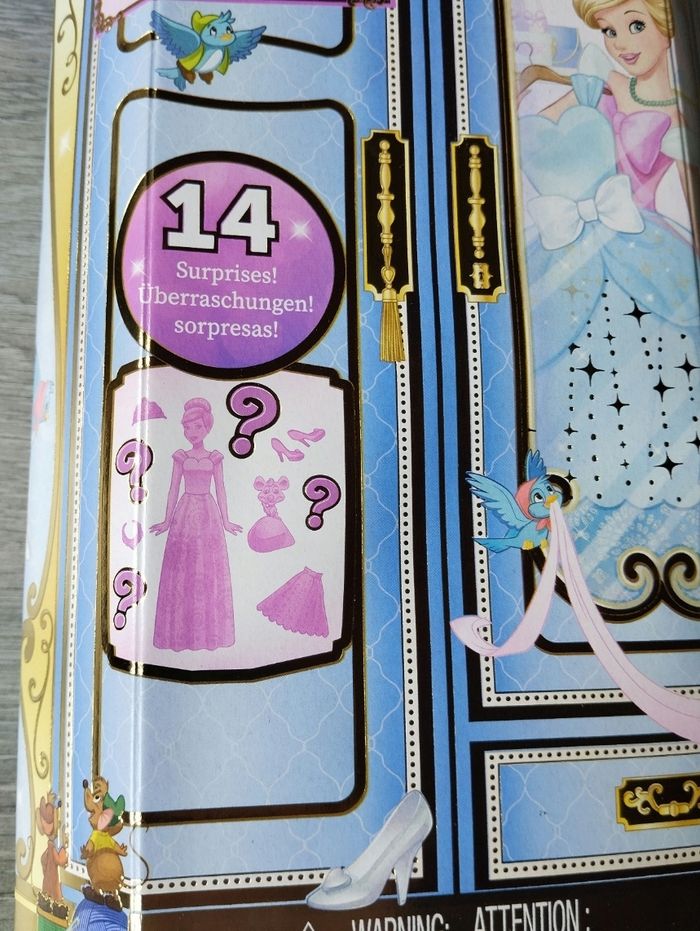 Cendrillon : Mattel Disney Princesses Poupée Royal Fashion - photo numéro 4