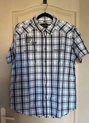 Chemise à carreaux taille XL