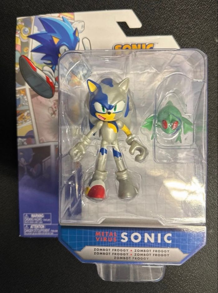 Figurine sonic métal virus - photo numéro 2