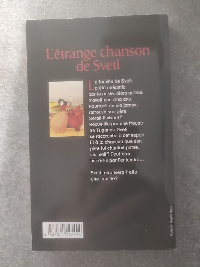 L'étrange chanson de Sveti Evelyne Brisou-Pellen Castor Poche Flammarion 2010 - photo numéro 3