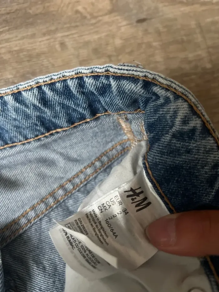 Jeans boyfriend taille haute - photo numéro 3