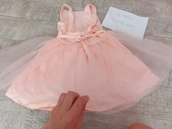 Robe de cérémonie Vertbaudet 4 ans 104 cm - photo numéro 8
