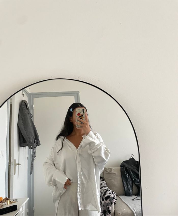 Blouse en satin