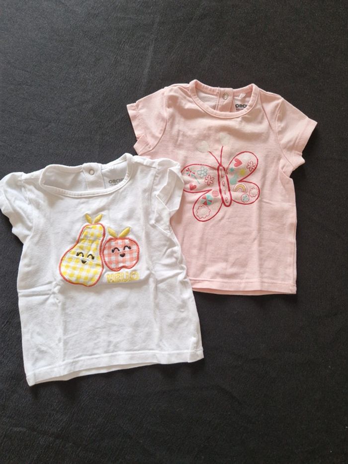 Lot de deux tee shirts - photo numéro 2