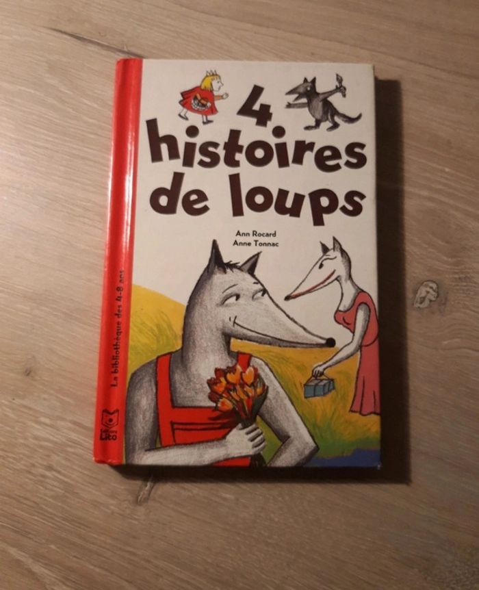 🙂 livre enfant 4 histoires de loup 🙂