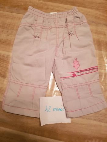 Pantalon bébé fille 1 an