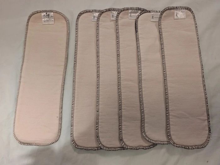 Lot de 6 boosters en coton bio