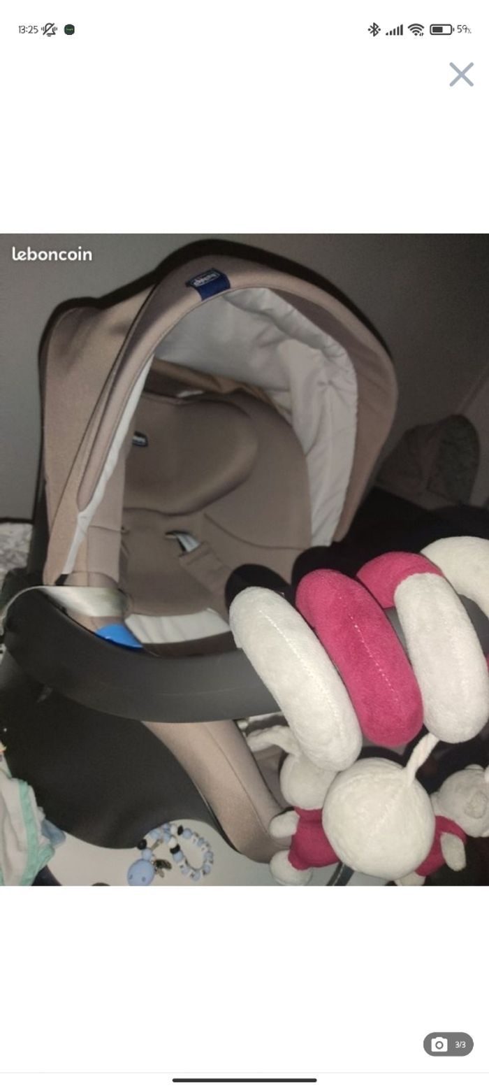 Poussette trio Chicco love