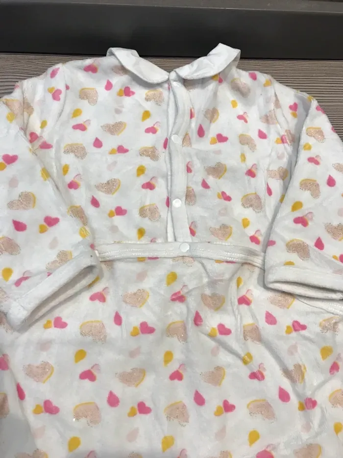 Pyjama coeurs rose & doré DPAM 18 mois 🌸 - photo numéro 9