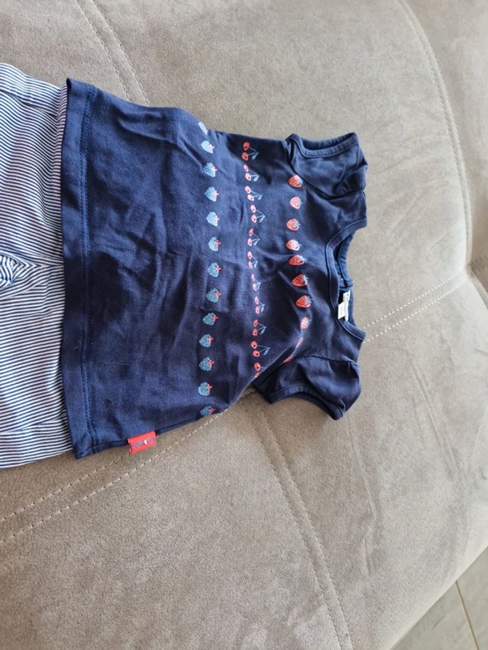 Ensemble été bébé fille 3 pièces. - photo numéro 2