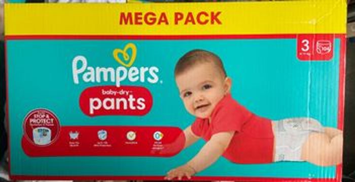 Pants Baby dry Pampers T3