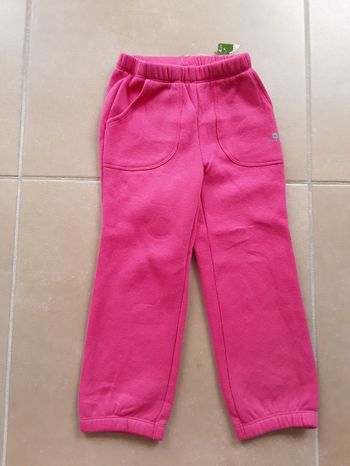 Pantalon jogging rose fuchsia DOMYOS fille 5 ans NEUF