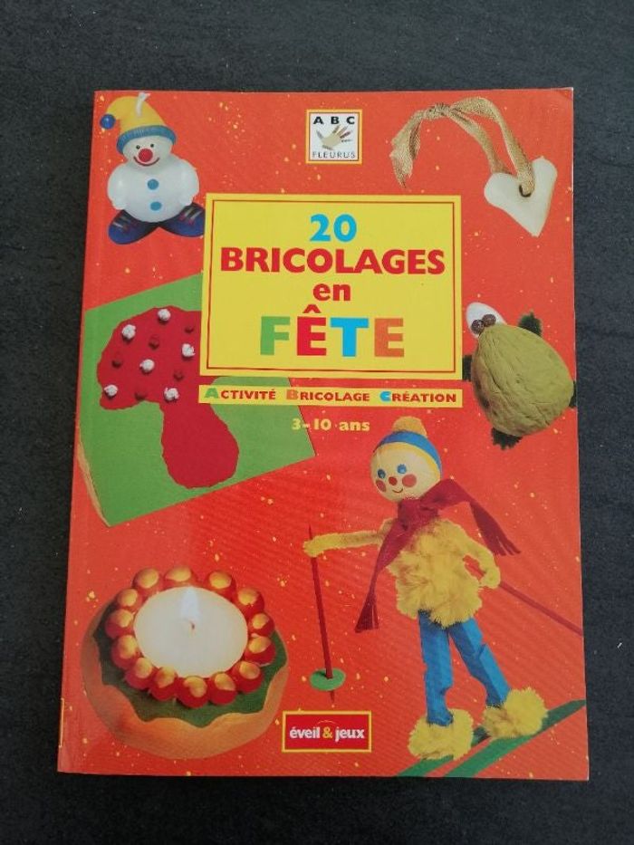 Livre 20 bricolages en Fête en très bon état