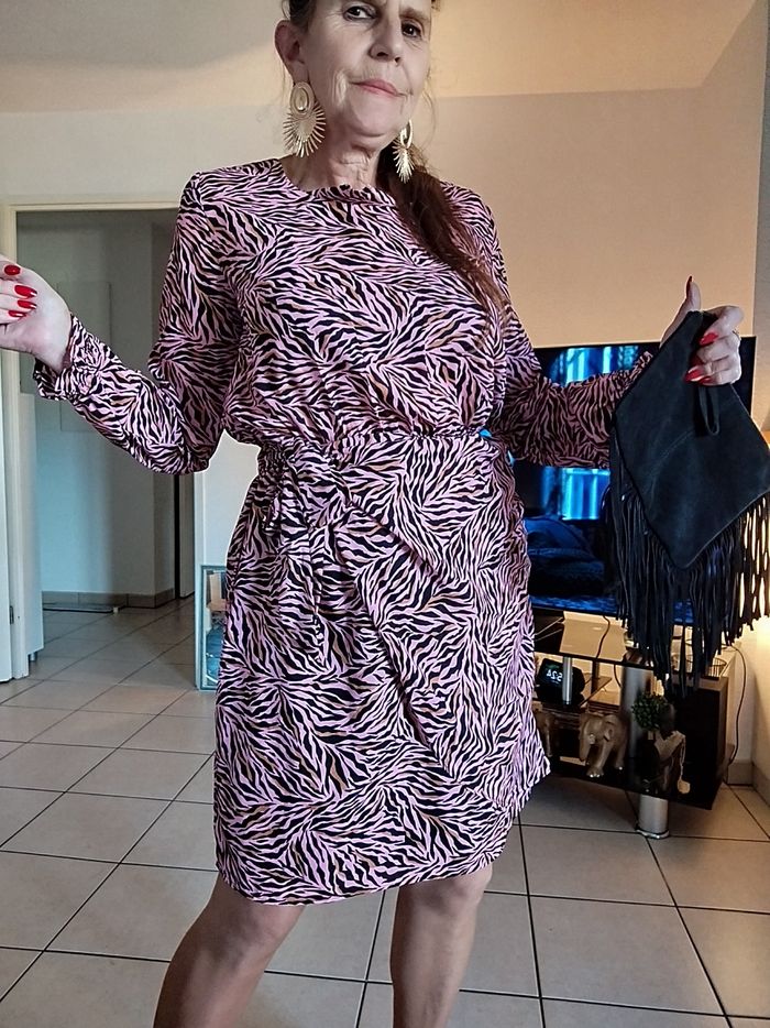 Robe 👗 chic Bleu Bonheur - photo numéro 2