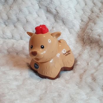 Mitaine bébé renne tut tut animaux vtech