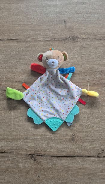 Doudou plat sensoriel 🐻