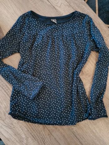 Tee shirt mais manches longues blouse tao