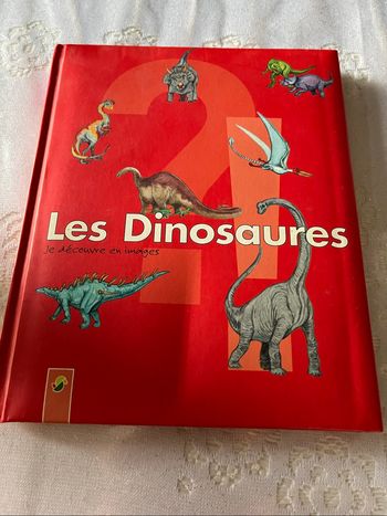 Livre. Je découvre en images. Les Dinosaures neuf