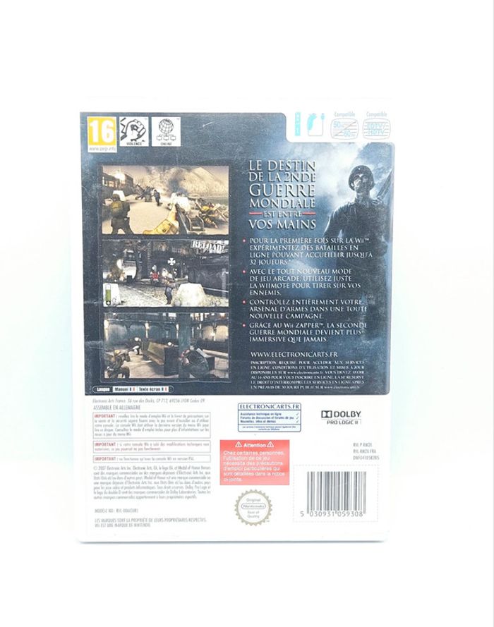 Nintendo Wii # Medal of honor # - photo numéro 2