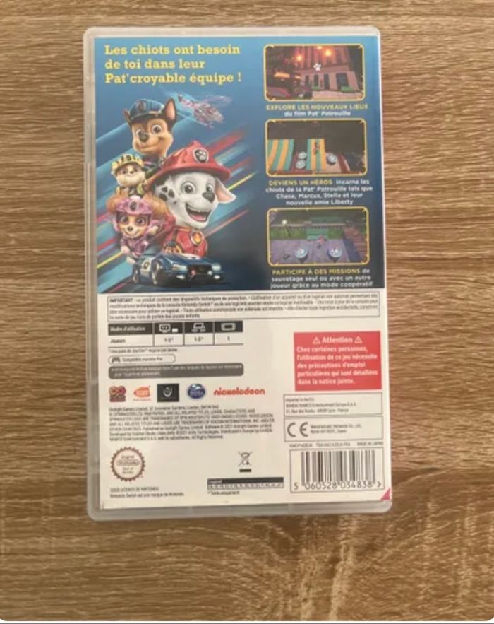 Jeu switch Pat Patrouille - photo numéro 2