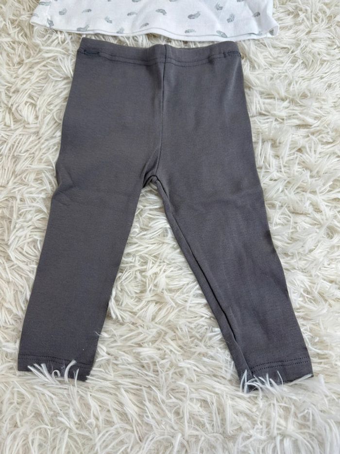 Pyjama deux pièces petit bateau taille 9 mois - photo numéro 2