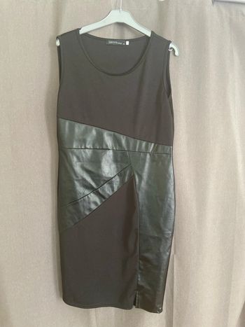 Robe chic bi matière