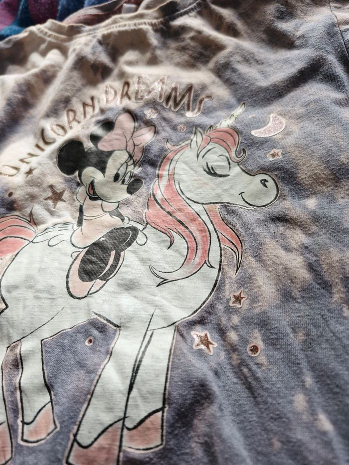 Très beau tshirt Tie&Dye Minnie Licorne - photo numéro 4