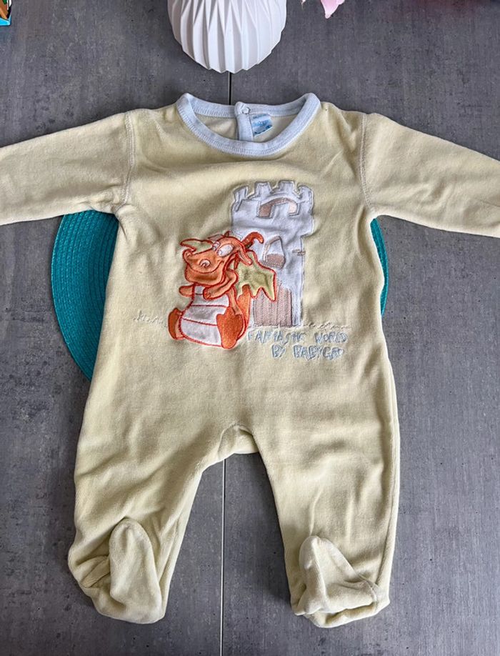 🐉 Pyjama bébé mixte Taille 6 mois