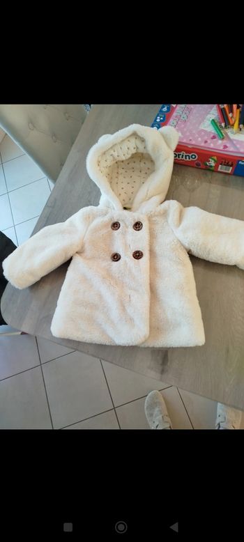 Manteau hiver 12/18mois