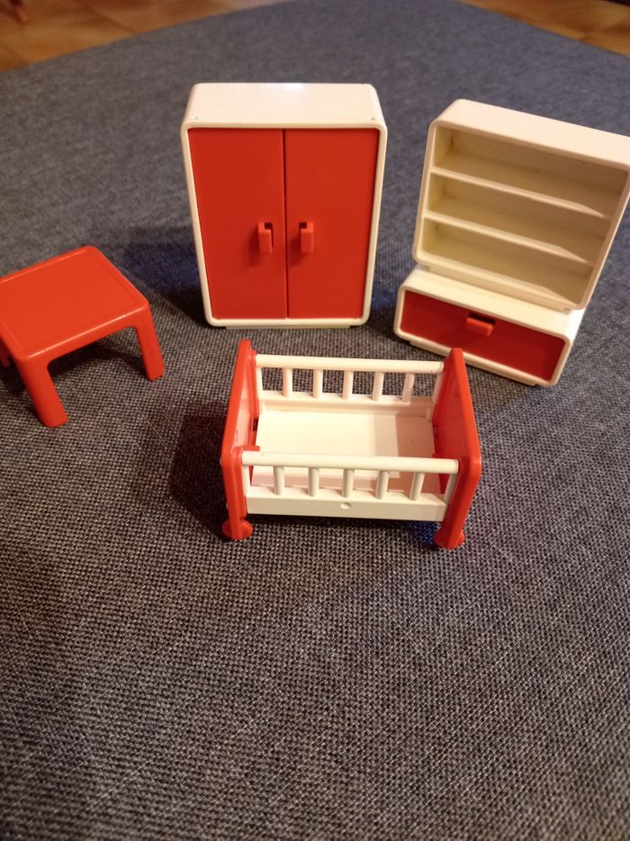 Chambre Playmobil année 1981