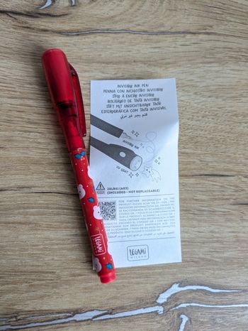 Stylo encre invisible Legami