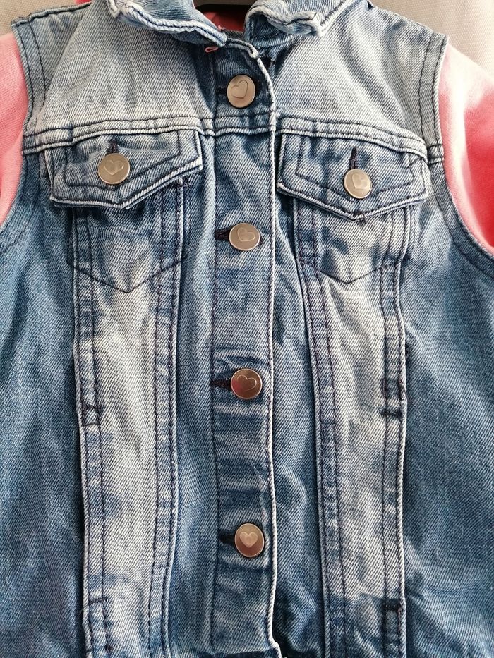 Veste bi matière taille 3/4 ans - photo numéro 2