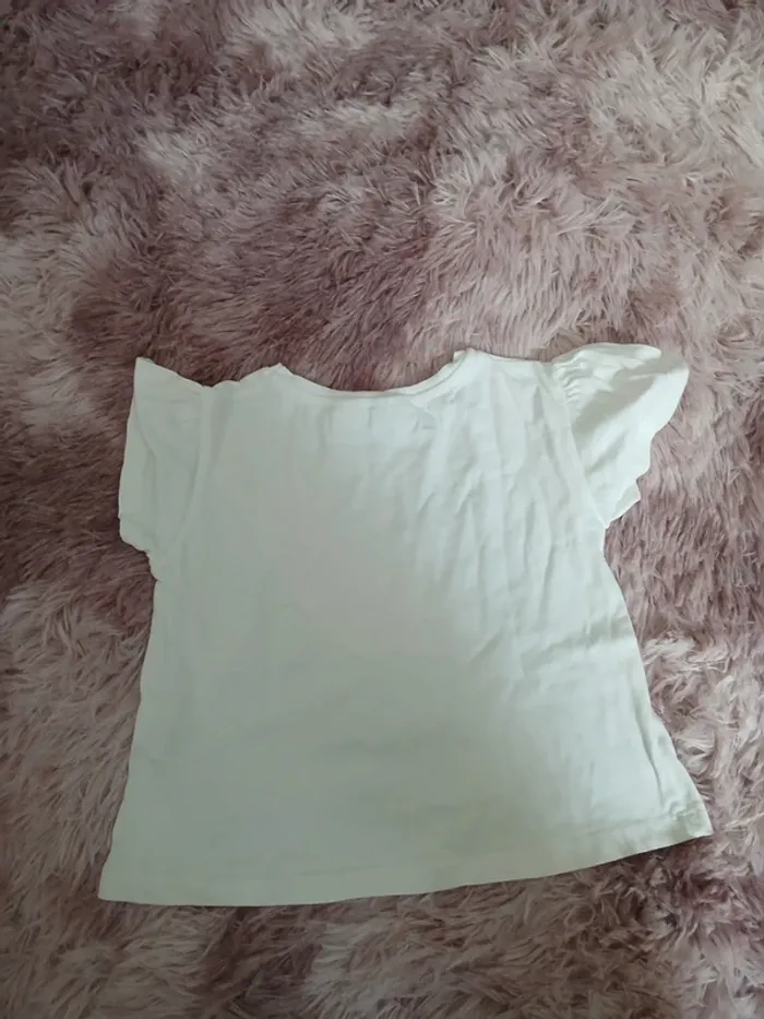Tee short cygne zara bébé fille - photo numéro 3