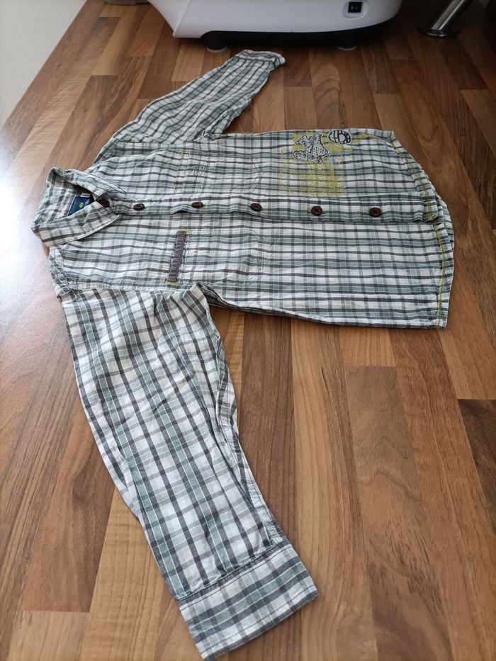 Chemise rayée Sergent Major 5 ans - photo numéro 2