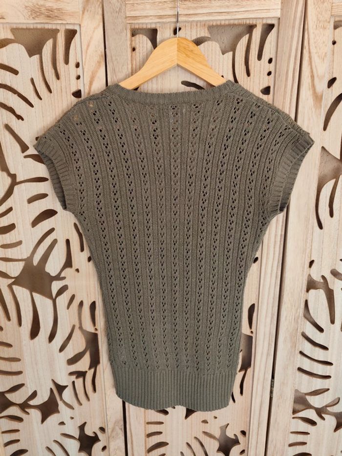 pull manches courtes décolleté plongeant T L Celopwoman - photo numéro 10