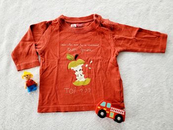 Tee-shirt manches longues "tu es vraiment trop'gnon"