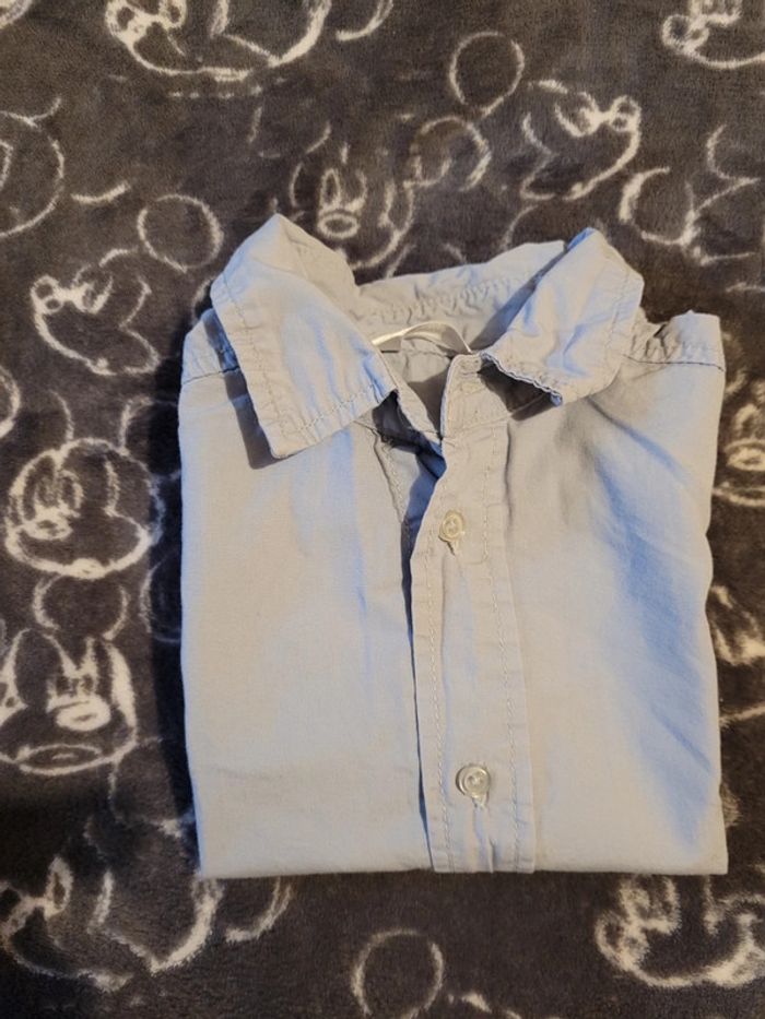 Chemise bleu garcon - photo numéro 2