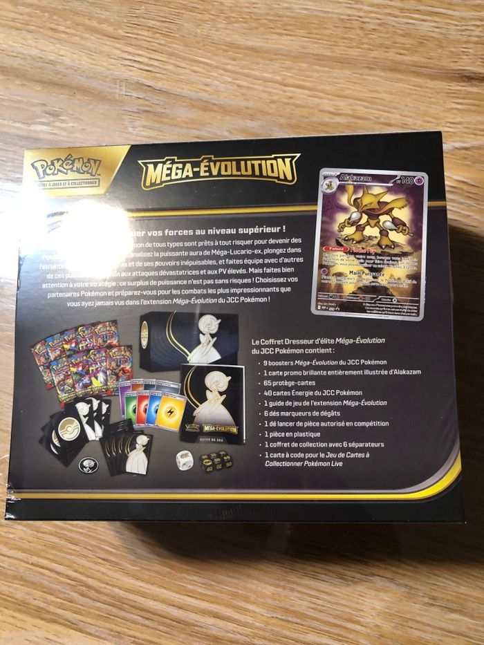 Coffret Pokémon dresseur d’élite me01 - photo numéro 3