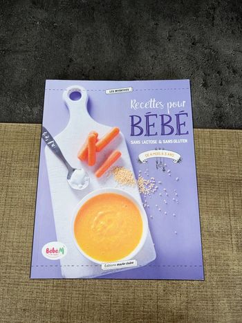 Livre de recette pour bébé