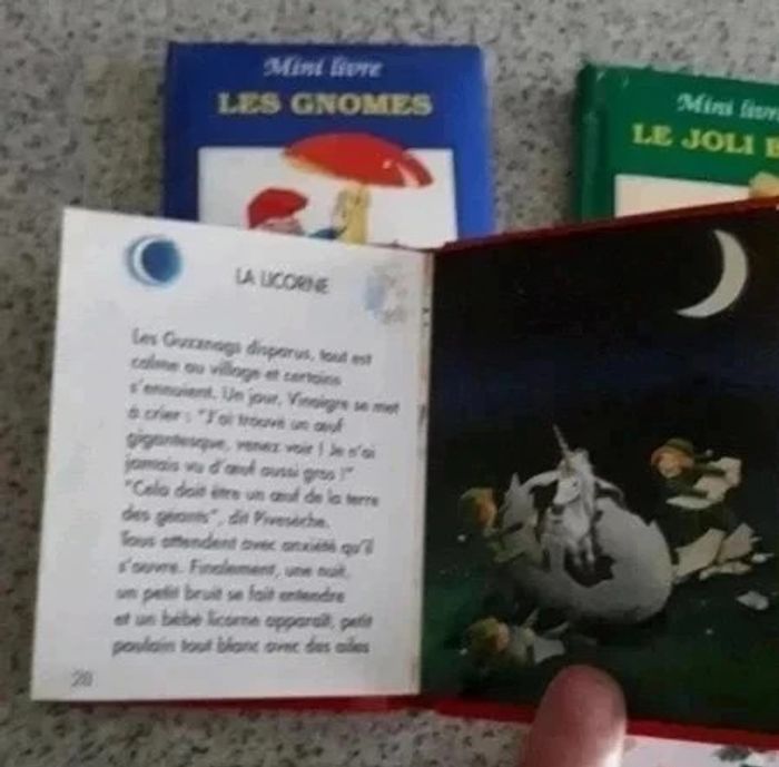 Collection 4 mini livres rares - photo numéro 3