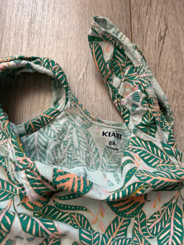 Robe été verte fille 6 ans - photo numéro 2