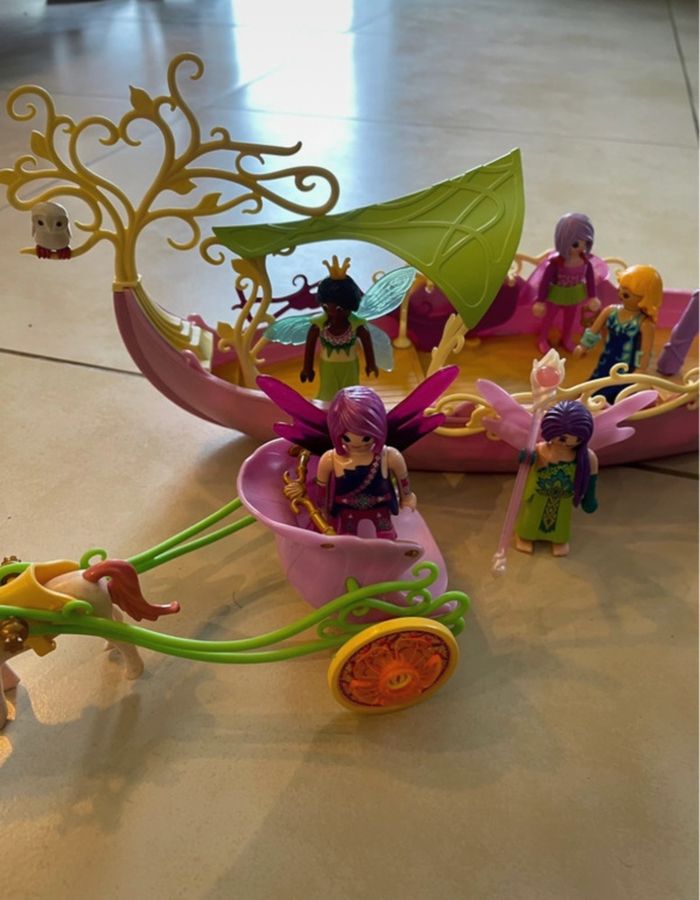 Lot playmobil fées - photo numéro 4