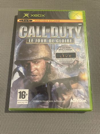 Call of Duty le Jour de Gloire Jeu XBOX FR NEUF