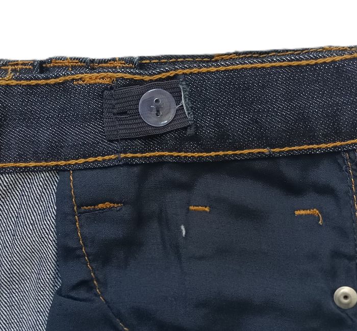 Bermuda jean bleu marine. Short long. In Extenso. Coton. Polyester. Taille 8 ans. 125 - 131 cm - photo numéro 6