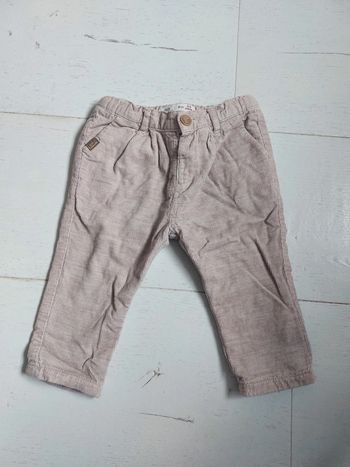 Pantalon en velours Zara Taille 3/6 mois
