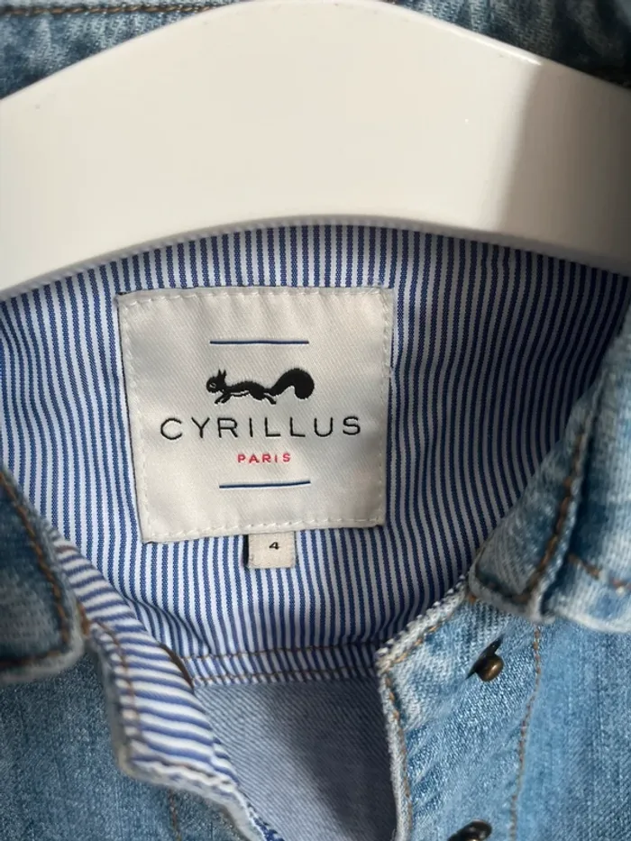 Veste en jeans t. 4 ans - photo numéro 4