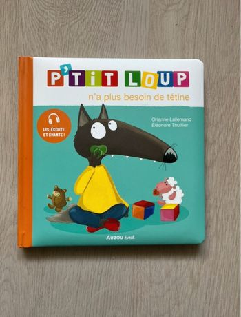 P’tit loup n’a plus besoin de tétine